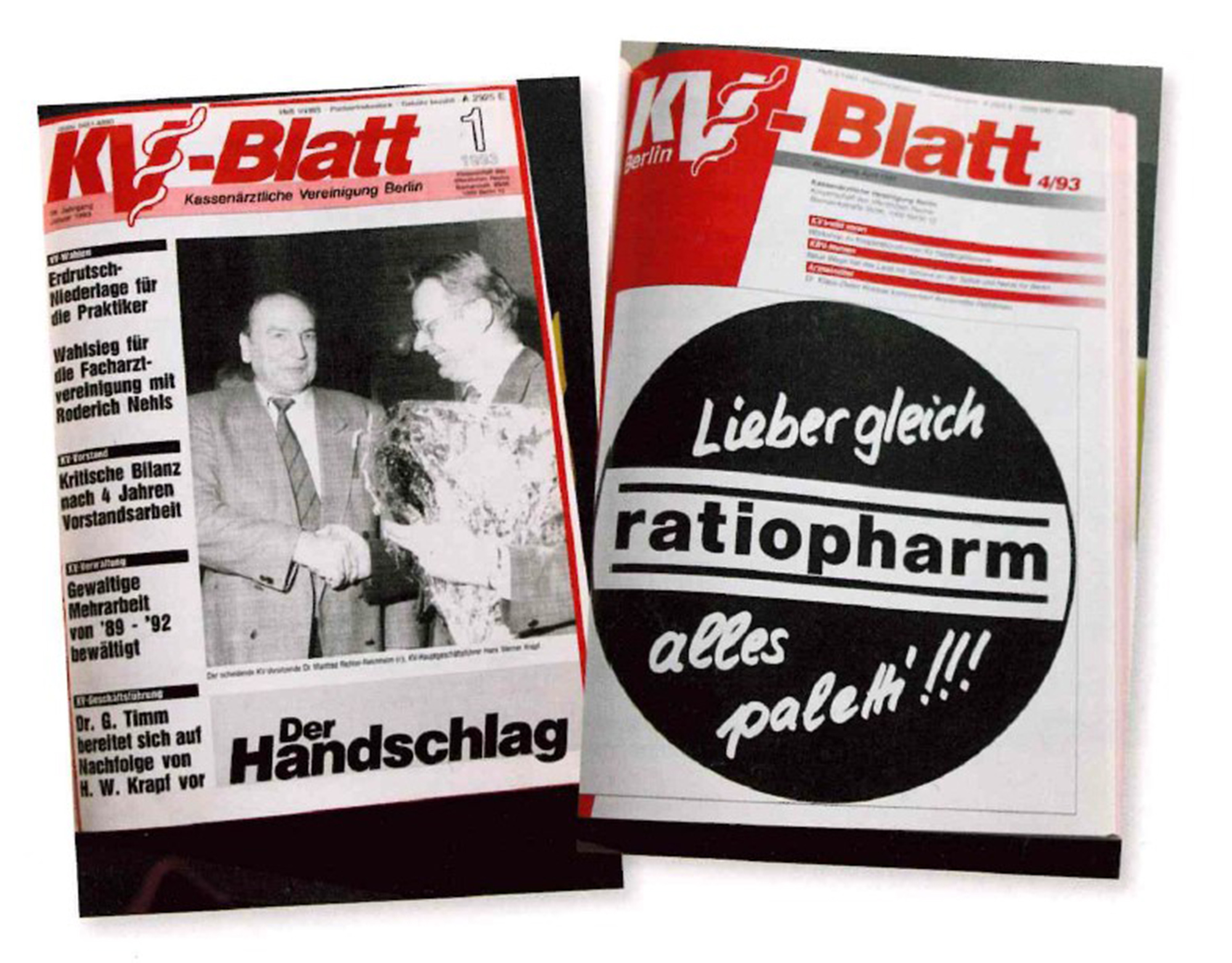 KV-Blatt 90er Jahre © KV Berlin Archiv